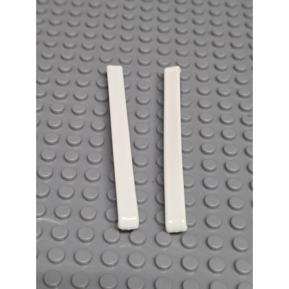 Vintage Goody Stay Tight Clasp Clip Hair Barrettes 3" USA White Set of 2